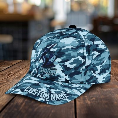 NRL Melbourne Storm Custom Name Classic Cap Gift For Fans