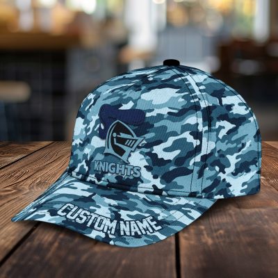 NRL Newcastle Knights Custom Name Classic Cap Gift For Fans