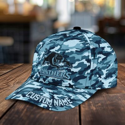 NRL Penrith Panthers Custom Name Classic Cap Gift For Fans