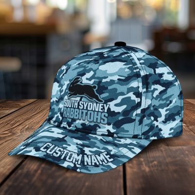 NRL South Sydney Rabbitohs Custom Name Classic Cap Gift For Fans