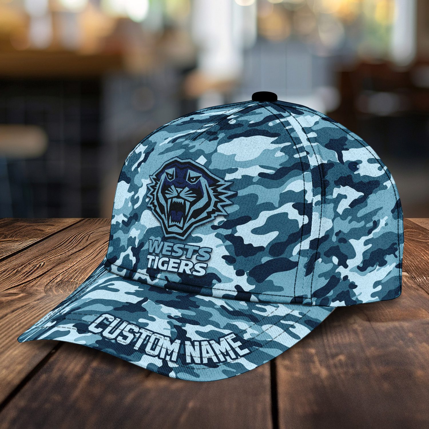 NRL Wests Tigers Custom Name Classic Cap Gift For Fans NRL Wests Tigers Custom Name Classic Cap Gift For Fans