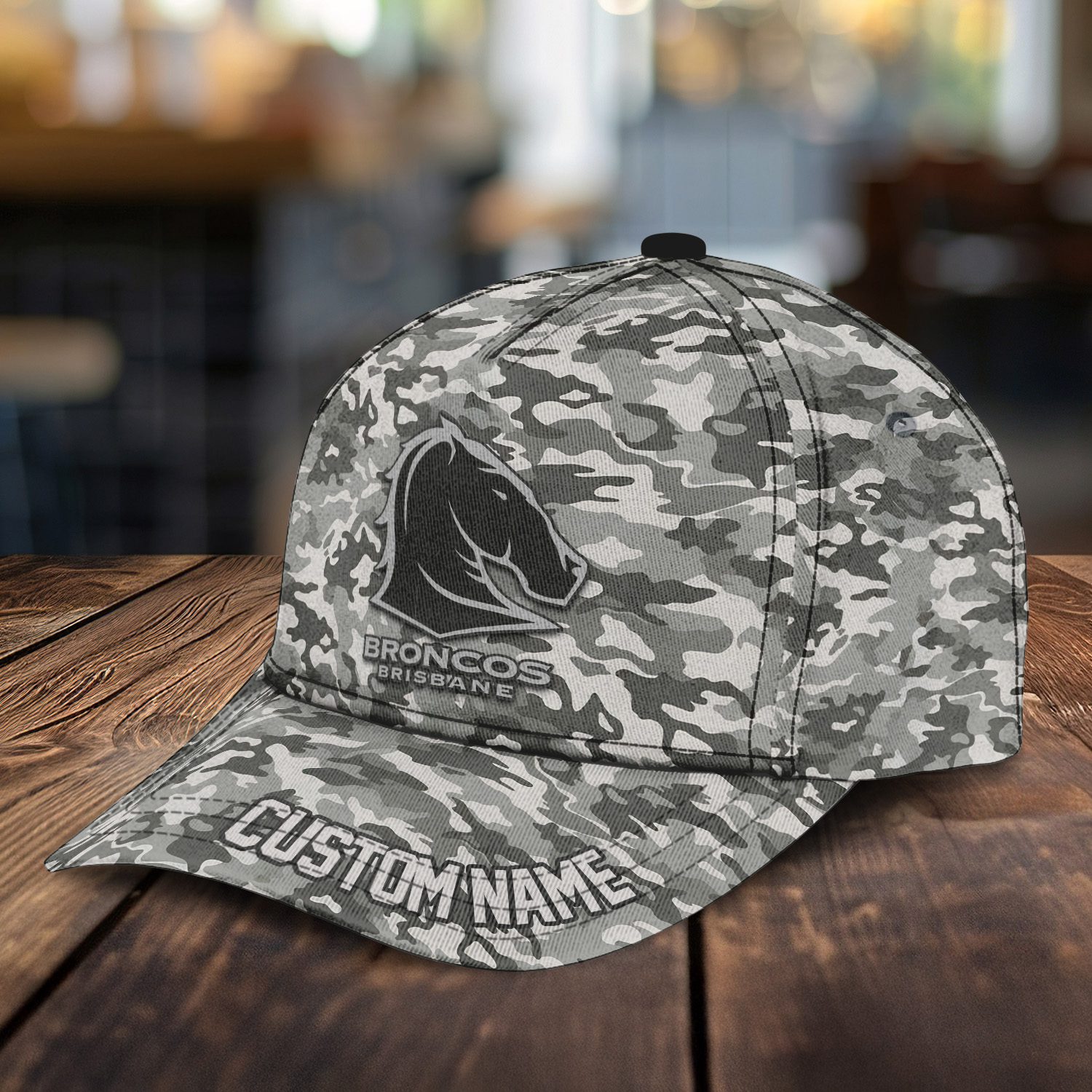 NRL Brisbane Broncos Custom Name Classic Cap Gift For Fans NRL Brisbane Broncos Custom Name Classic Cap Gift For Fans