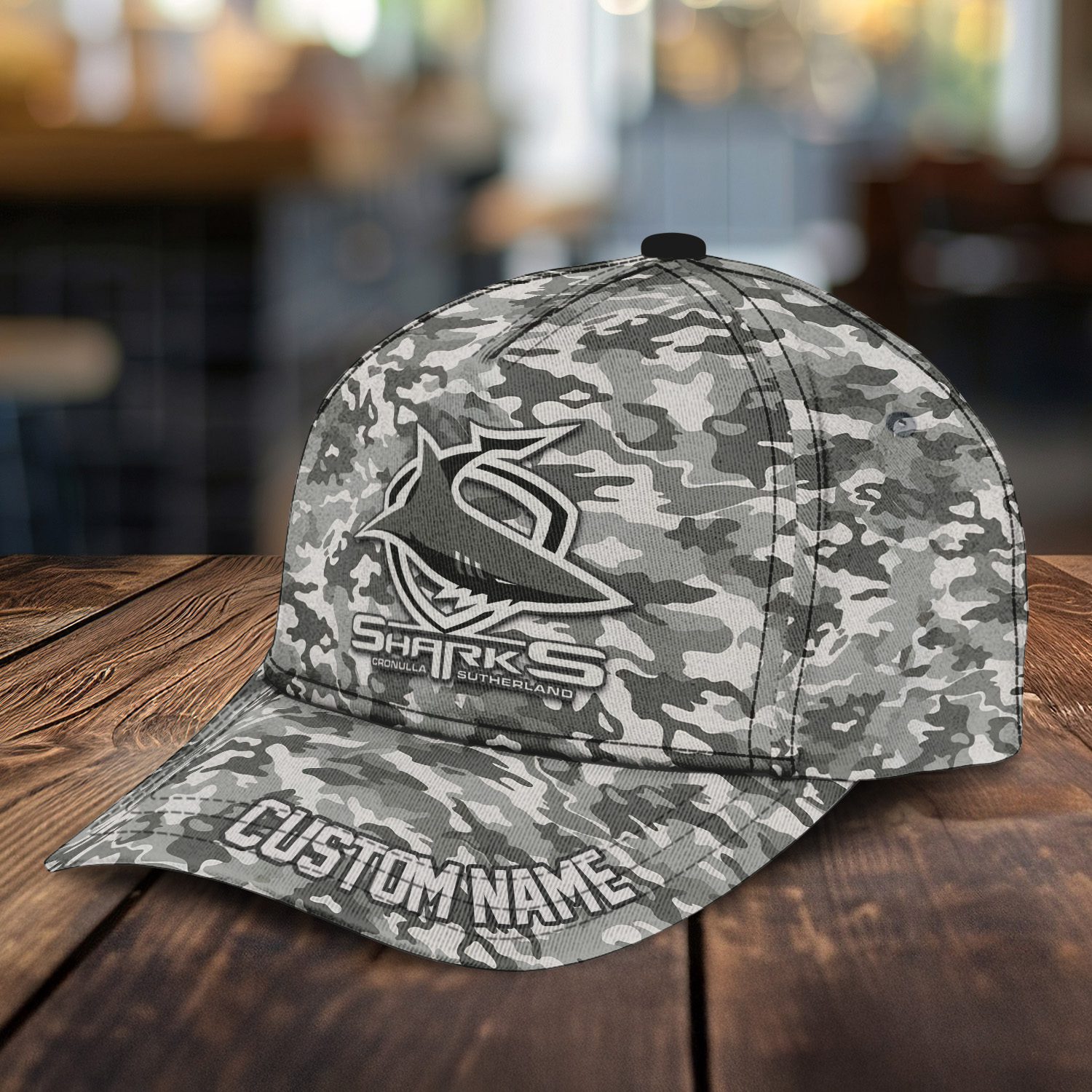 NRL Cronulla-Sutherland Sharks Custom Name Classic Cap Gift For Fans NRL Cronulla-Sutherland Sharks Custom Name Classic Cap Gift For Fans