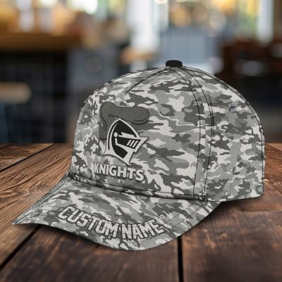 NRL Newcastle Knights Custom Name Classic Cap Gift For Fans