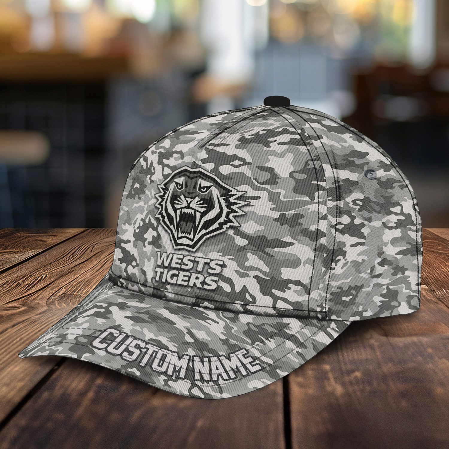 NRL Wests Tigers Custom Name Classic Cap Gift For Fans NRL Wests Tigers Custom Name Classic Cap Gift For Fans