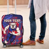 Personalized Western Bulldogs Luggage Cover Polyne