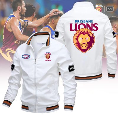 AFL Brisbane Lions Custom Name Lapel Jacket