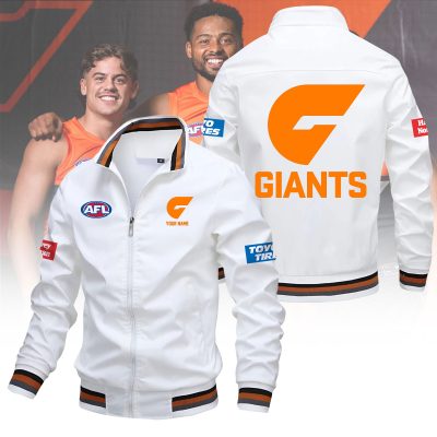 AFL GWS Giants Custom Name Lapel Jacket