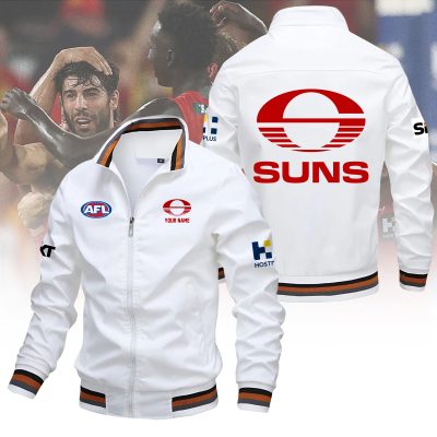 AFL Gold Coast Suns Custom Name Lapel Jacket