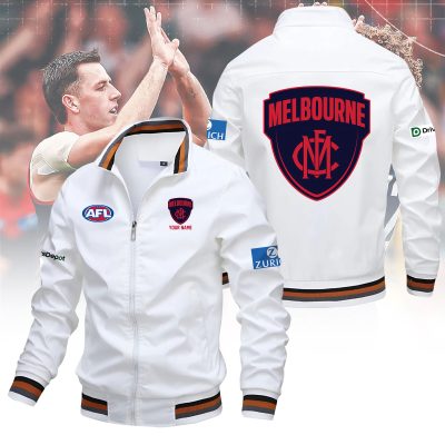 AFL Melbourne Demons Custom Name Lapel Jacket