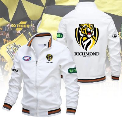 AFL Richmond Tigers Custom Name Lapel Jacket