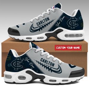 Carlton Blues AFL Air Max Plus TN Sneakers Custom Name Personalized Shoes Gift For Fans 2026 v2