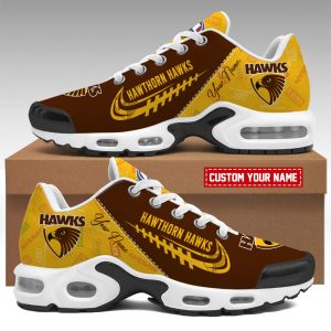 Hawthorn Hawks AFL Air Max Plus TN Sneakers Custom Name Personalized Shoes Gift For Fans 2026 v2