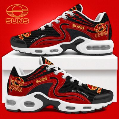 Gold Coast Suns AFL Air Max Plus TN Sneakers Custom Name Personalized Shoes Gift For Fans 2026 v1