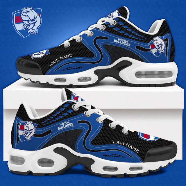 Western Bulldogs AFL Air Max Plus TN Sneakers Custom Name Personalized Shoes Gift For Fans 2026 v1 Western Bulldogs AFL Air Max Plus TN Sneakers Custom Name Personalized Shoes Gift For Fans 2026 v1