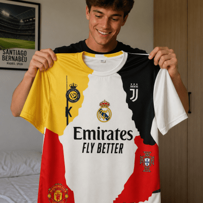 Cristiano Ronaldo Mix All Club Jersey