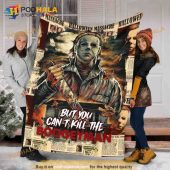 Michael Myers Halloween Fleece Blanket Halloween Horror Movie Blanket v18