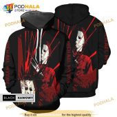 Halloween Michael Myers 3D Hoodie, Michael Myers Costume For Adults
