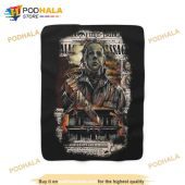 Michael Myers Halloween Fleece Blanket Halloween Horror Movie Blanket v10