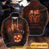 Michael Myers 3D Hoodie, Scary Movie, Horror Trendy Hoodie, Michael Myers Gifts