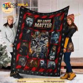 Michael Myers Halloween Fleece Blanket Halloween Horror Movie Blanket v14