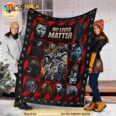 Michael Myers Halloween Fleece Blanket Halloween Horror Movie Blanket v6