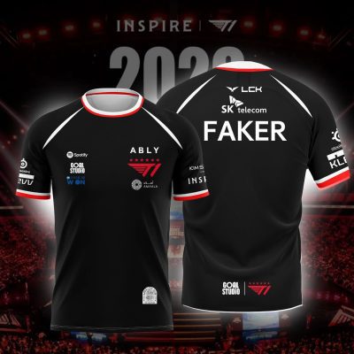 Personalized 2026 NEW T1 ESPORTS TEAM BLACK JERSEY