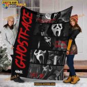 Scream Movie Blanket, No you hang up, Ghostface Halloween Blanket