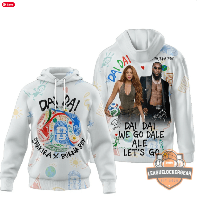 Baseball Jersey “Dai Dai”  Shakira x Burna Boy World Cup 2026