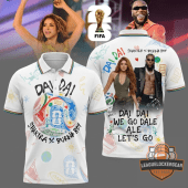 DAI DAI Polo Shirt Shakira ft Burna Boy Special World Cup 26  For fans