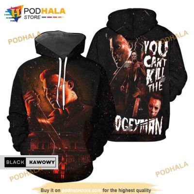 Michael Myers You Cant Kill 3D Shirt Gift for Horror Movie Fans