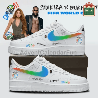 “DAI DAI” Shakira ft. Burna Boy Special World Cup 26 Air Force 1