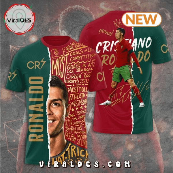 Cristiano Ronaldo CR7 Hat-Trick Shirt Cristiano Ronaldo CR7 Hat-Trick Shirt