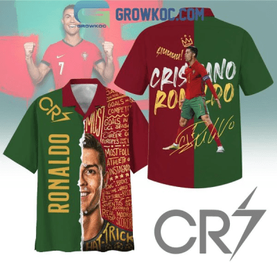 Cristiano Ronaldo CR7 Siuu Hawaiian Shirts