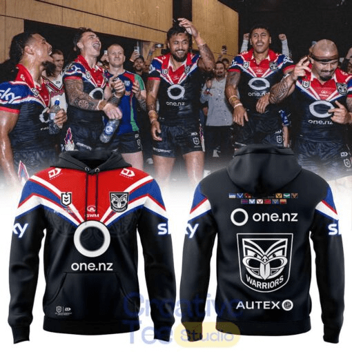 New Zealand Warriors 2026 Kotahitanga Hoodie New Zealand Warriors 2026 Kotahitanga Hoodie