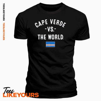 Cape Verde vs the World tshirt wc2026