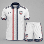 USA Premium FIFA World Cup 2026 Culture Polo Shorts Set