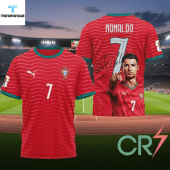 Portugal National Football Team #7 Home Jersey