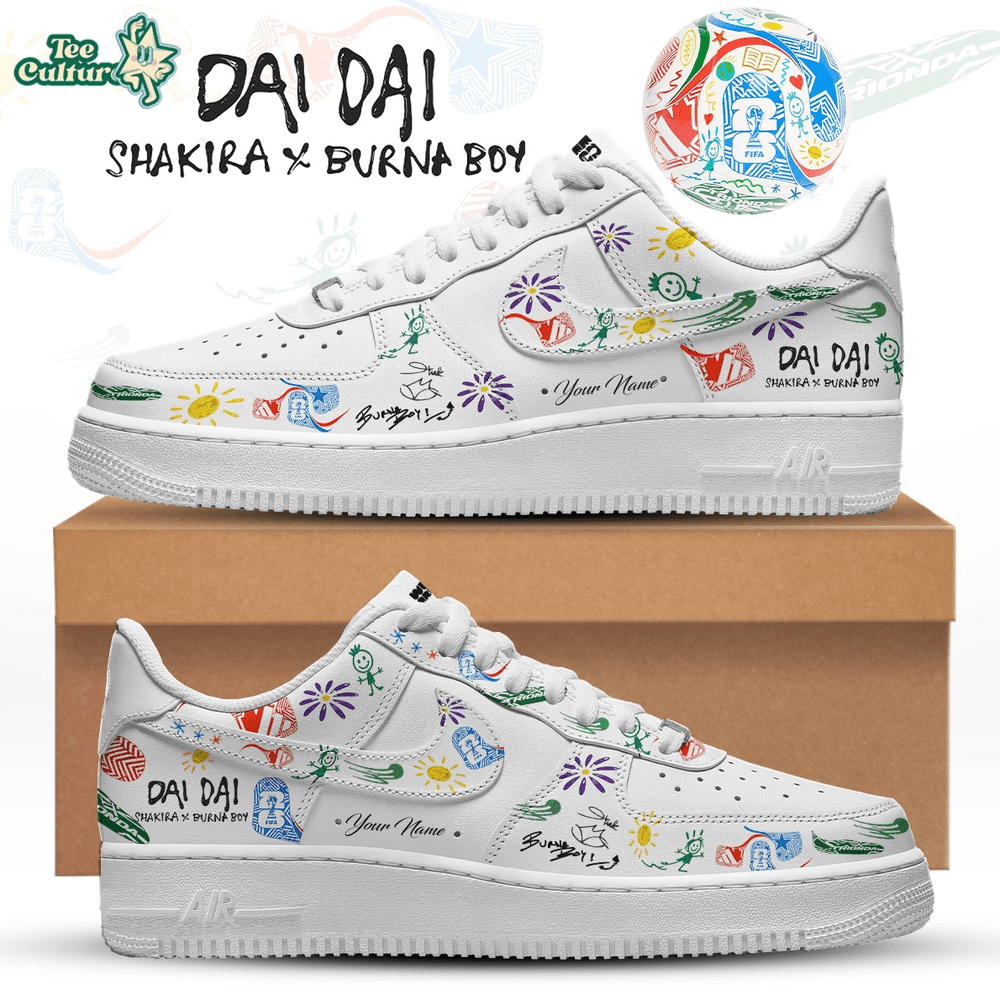 World Cup 26 Shakira ft. Burna Boy “DAI DAI” Hoodie Tshirt World Cup 26 Shakira ft. Burna Boy “DAI DAI” Hoodie Tshirt