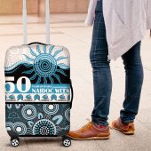 Sharks NAIDOC Week Luggage Cover Aboriginal Torres Strait Islanders Vibe LT9