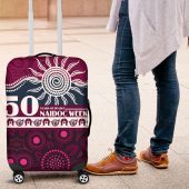 Sea Eagles NAIDOC Week Luggage Cover Aboriginal Torres Strait Islanders Vibe LT9