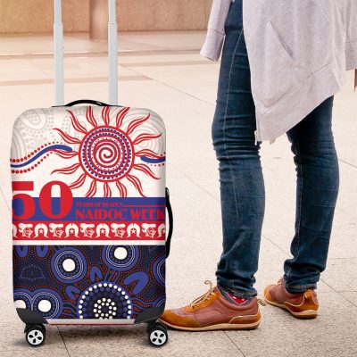 Knights NAIDOC Week Luggage Cover Aboriginal Torres Strait Islanders Vibe LT9