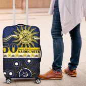 Cowboys NAIDOC Week Luggage Cover Aboriginal Torres Strait Islanders Vibe LT9
