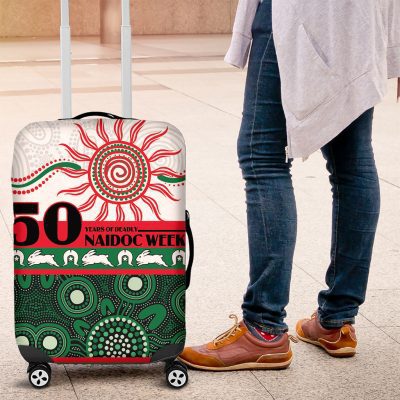 Rabbitohs NAIDOC Week Luggage Cover Aboriginal Torres Strait Islanders Vibe LT9
