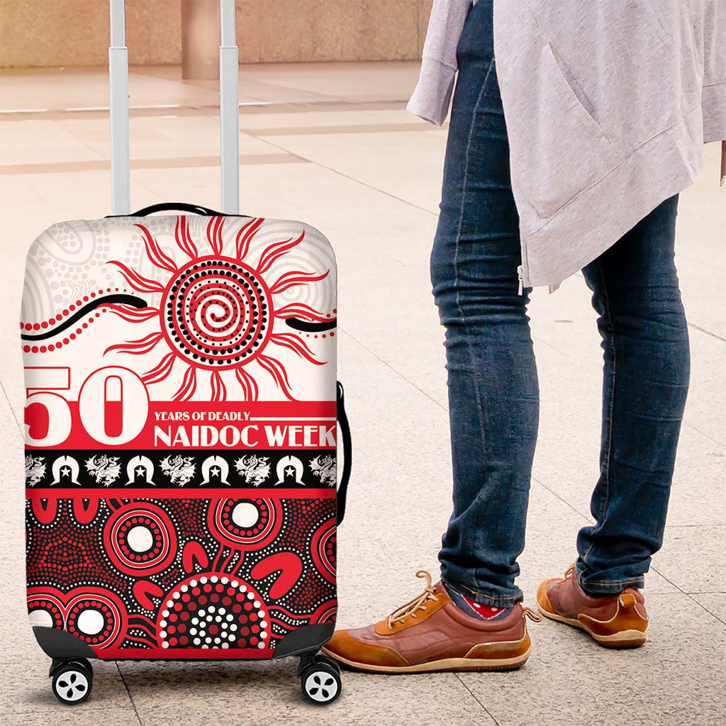 Dragons NAIDOC Week Luggage Cover Aboriginal Torres Strait Islanders Vibe LT9 Dragons NAIDOC Week Luggage Cover Aboriginal Torres Strait Islanders Vibe LT9
