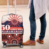 Roosters NAIDOC Week Luggage Cover Aboriginal Torres Strait Islanders Vibe LT9