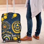 Cowboys NAIDOC Week 2026 Personalised Luggage Cover 50 Years of Deadly Aboriginal Art LT14