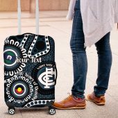 Carlton NAIDOC Week 2026 Personalised Luggage Cover 50 Years of Deadly Aboriginal Art LT14