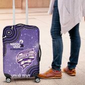 Hobart Hurricanes NAIDOC Week 2026 Custom Luggage Cover 50 Years Deadly Indigenous Art Glitter Effect LT14