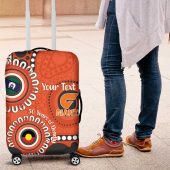 Giants NAIDOC 2026 Personalised Luggage Cover 50 Years of Deadly Aboriginal Art LT14